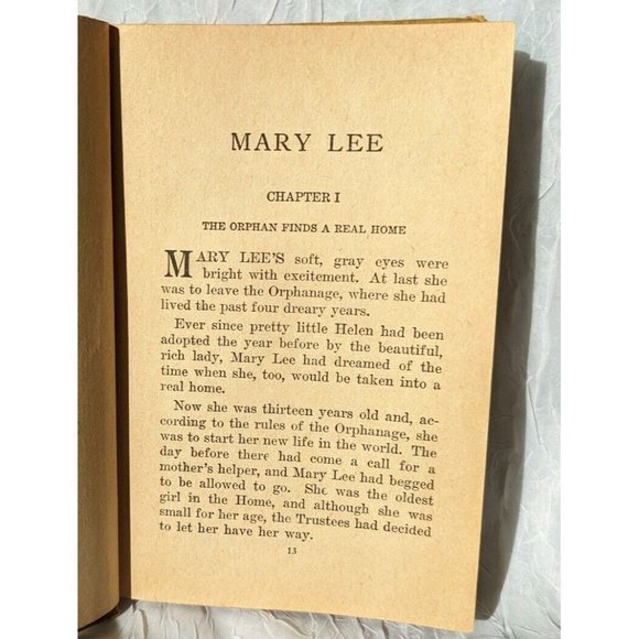 1917 Mary Lee The Campfire Girl Harriet Rietz Antique Book Hardcover Illustrated - Picture 5 of 13